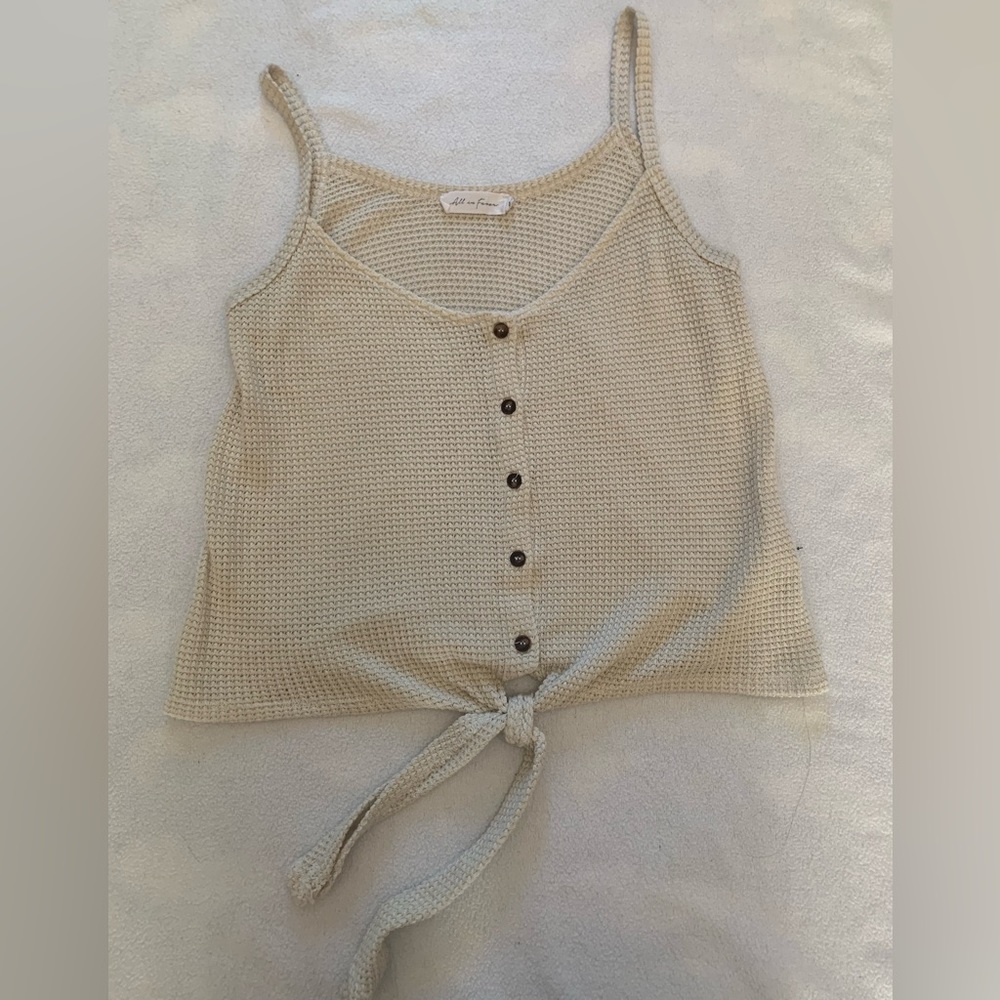 Cream Nordstrom’s tank top